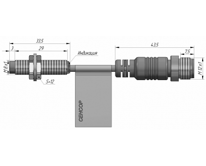 Индуктивный датчик ВБИ-М08-32УР-2112-С
