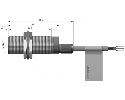 Индуктивный датчик ВБИ-М18-46В-1122-С