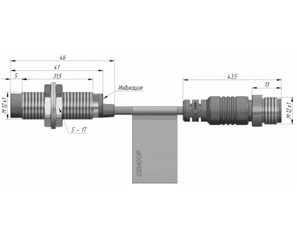 Индуктивный датчик ВБИ-М12-39УР-2111-С