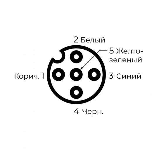 Розетка М12
