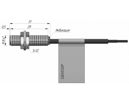 Индуктивный датчик ВБИ-М08-29У-1112-С