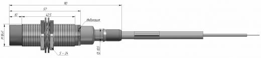 Индуктивный датчик ВБИ-М18-56С-2123-С.9.Ех